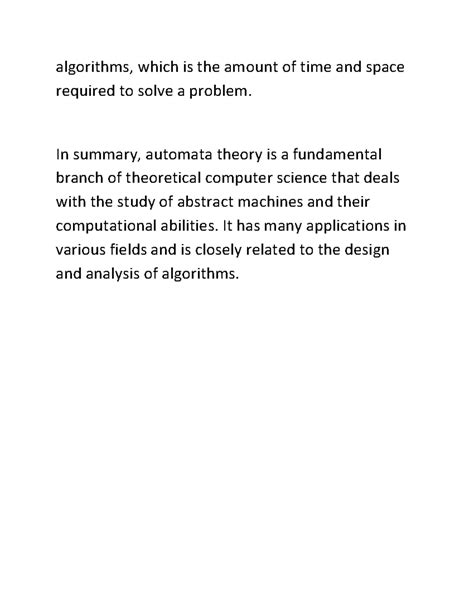 Automata theories part 1 - Automata theories Automata theory is a ...