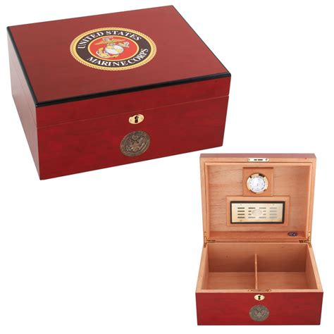 Marine Corps Humidor American Emblems Marine Two for 50 Cigars : Amazon.in