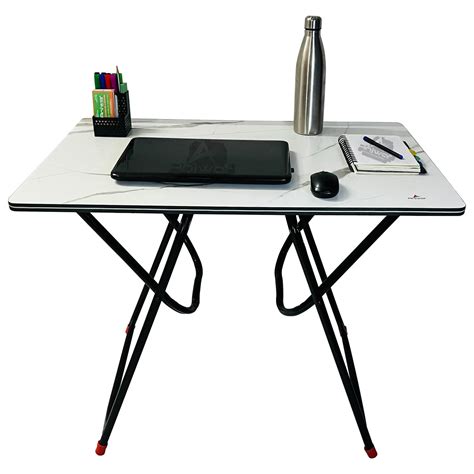 ANJWAR Folding Table with Iron Legs | Computer Table | Multi Purpose ...