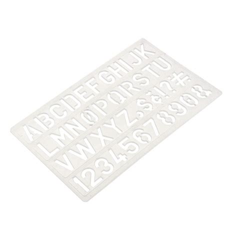 Buy sourcing English Alphabets Stencils and Arabic Numerals Stencils with Symbols Letter ...