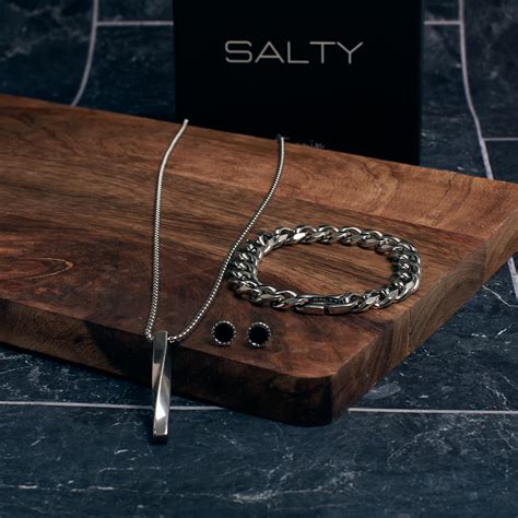 Alpha Edge Bar & Chunk Chain Combo Set | Salty – Salty Accessories
