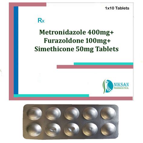 Metronidazole 400mg Furazolidone Simethicone Tablets Manufacturer in ...