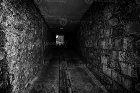 Scary dark tunnel 10727863 Stock Photo at Vecteezy
