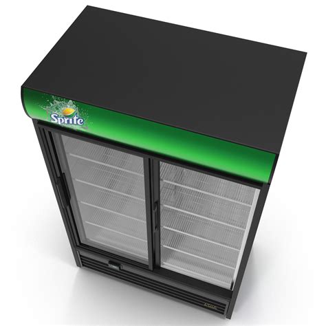 Sprite Double Door Display Refrigerator 3D model | 3D Molier International