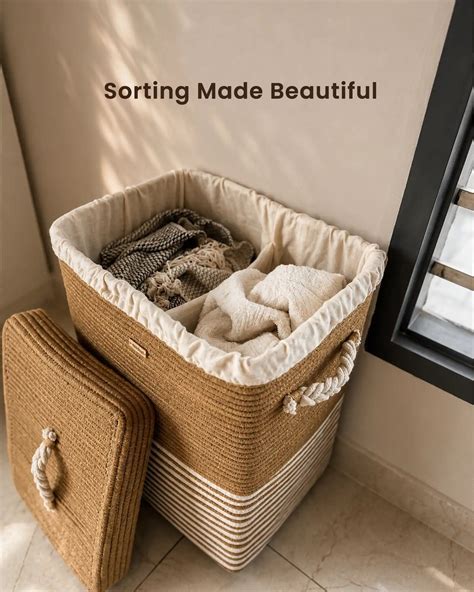 Laundry Basket with Partition - Two Compartments| Nobbys