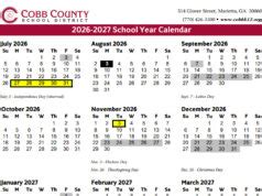 Cobb County School Calendar 2021-2022 | Marietta.com