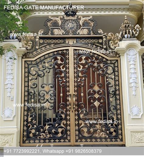 Iron Gate Designs For Indian Homes Shop Gate Design Loha Get Dijain ...