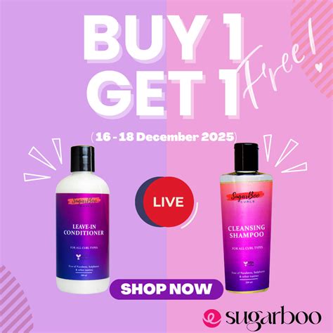 SugarBoo Curls - Hair products for curly hair