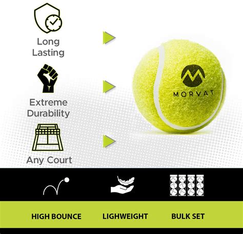 Professional High Pressured Bulk Tennis Balls | Morvat