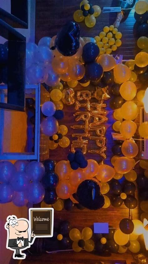 Menu at The Malang cafe, Meerut