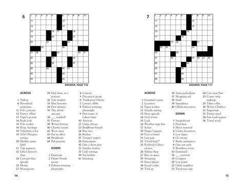 Thomas Joseph Printable Crossword Puzzles | FREE Printable HQ