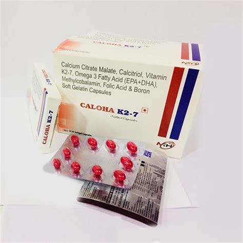 CALOHA-K27 SoftGel Capsules Mosfet Healthcare Pvt. Ltd.
