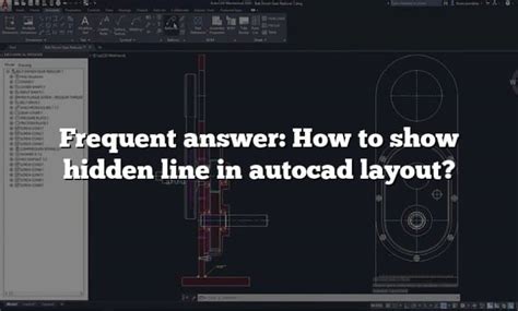 Image result for What Is Hidden Line AutoCAD
