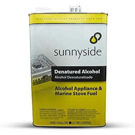 Sunnyside Denatured Alcohol Safety Data Sheet
