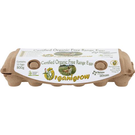 Eggs Free Range ORGANIC 800g - Now Fresh Fruit & Veg