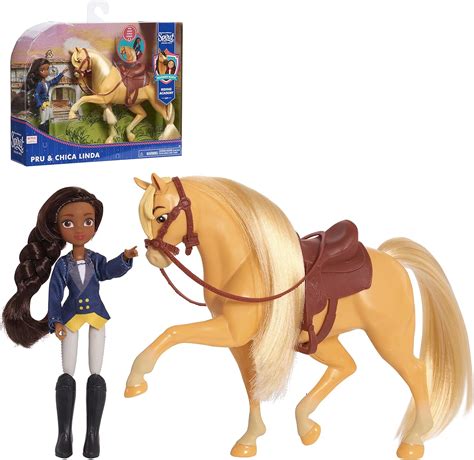 Buy DreamWorks Spirit Riding Free Collector Doll & Horse, Pru & Chica ...