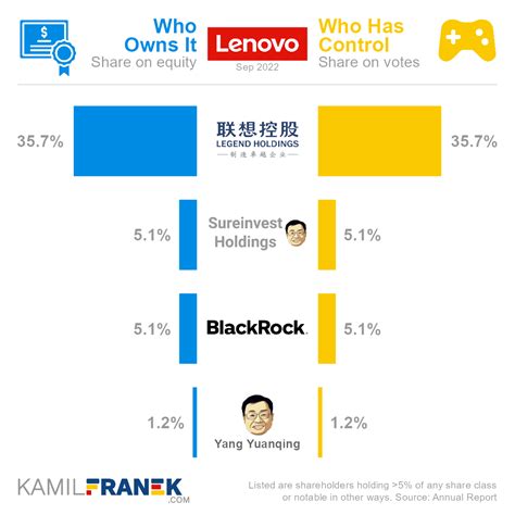 Who Owns Lenovo: The Largest Shareholders Overview - KAMIL FRANEK Business Analytics