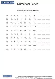 Image result for Math Number Patterns Hand Out Year 7