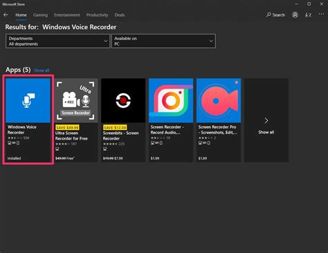Image result for Video Recorder Windows 1.0