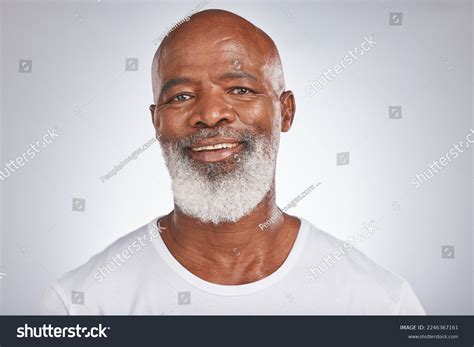 Happy Old Black Man