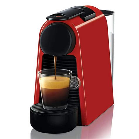 Nespresso Essenza Mini Espresso Machine by DeLonghi, Red colour | Open ...
