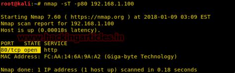 Forensic Investigation of Nmap Scan using Wireshark - Hacking Articles