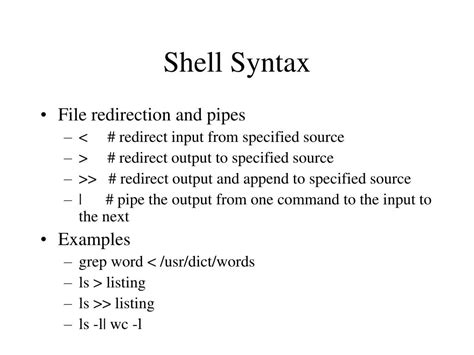 Image result for Shell Syntax