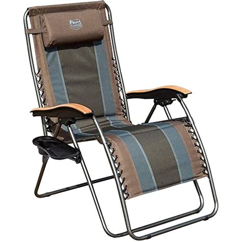 Timber Ridge Zero Gravity Locking Patio Outdoor Lounger Chair Oversize ...