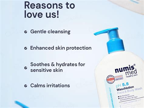 Buy Numis Med pH 5.5 Face & Body Wash For Very Sensitive Skin Online at ...
