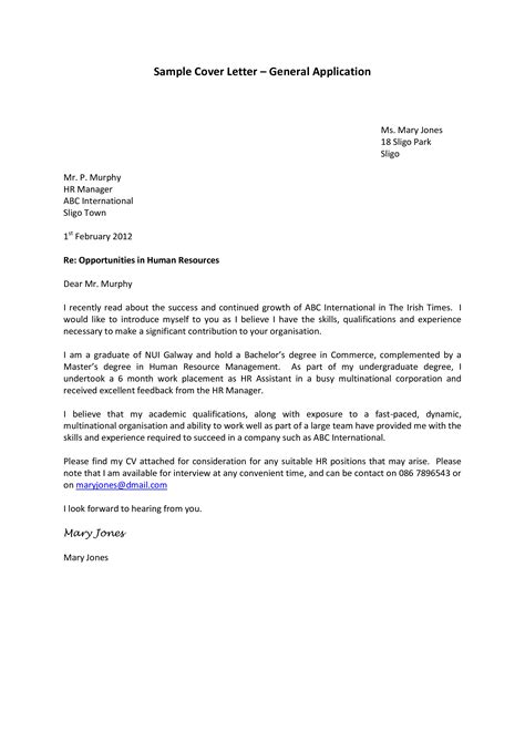 Image result for Simple Job Application Sample