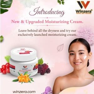 Winzera Moisturizing Cream with Cranberry,Mulberry,Sea Buckthorn Oil ...