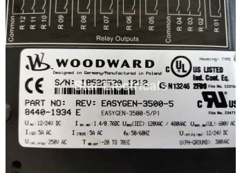 8440-1884 EASYGEN 200 EASYGEN 2500/5 HMI Woodward - 8440-1884 EASYGEN ...