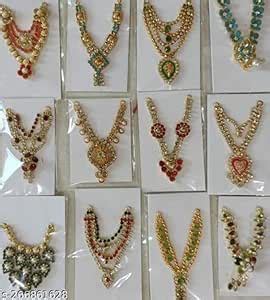 Buy Pack of 12 Diamond mala for god Idol laddu Gopal/Krishna ji ...