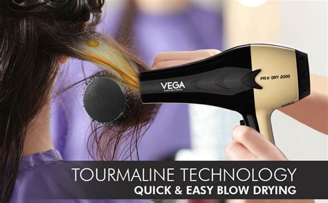 VEGA PROFESSIONAL Pro Dry 1800-2000W Hair Dryer for Woman & Man | Blow ...