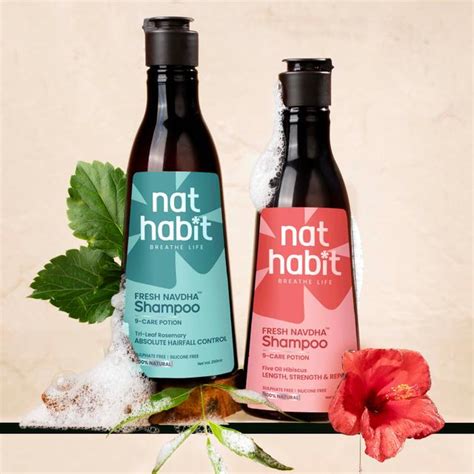 Hair Care-Nat Habit - 100% Natural & Fresh Made, Ayurvedic.