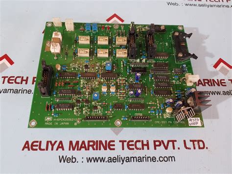 Jrc cmc-557 pa control pc board h-6pckd00621d – Aeliya Marine Tech