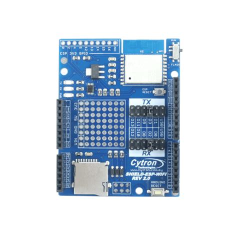 Cytron ESP8266 WiFi Shield for Arduino with WROOM-02 Module – Robocraze