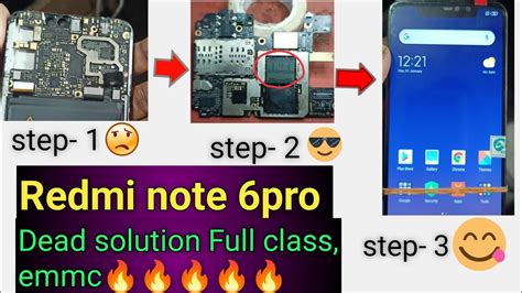 Redmi Note Pro 6 Mobile Not Started Problem 的图像结果