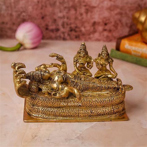 The Advitya | Vishnu Sleeping on Base with Sheshnaag