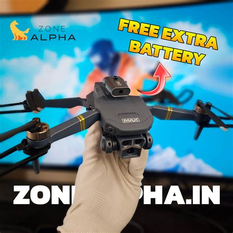 360° Roll Triple Camera Rotating Drone | Zone Alpha