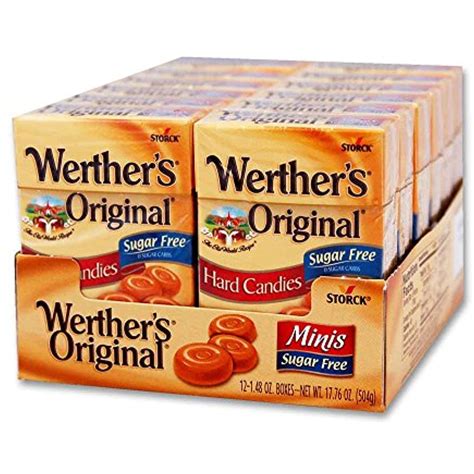 Werthers Sugar Free Mini Caramel Candies - Walmart.com