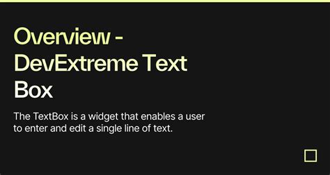 Image result for Text Box On Developer Tools