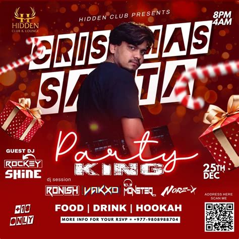 CHRISTMAS EVE, Hidden Club and Lounge, Kathmandu, 25 December 2023 ...