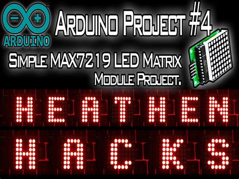 Image result for Arduino LED Matrix MAX7219 Code