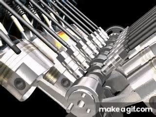 V8 Engine Motion Animation ( 3ds max ) on Make a GIF