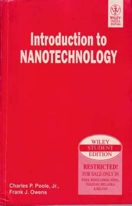 Introduction To Nanotechnology: Buy Introduction To Nanotechnology by ...