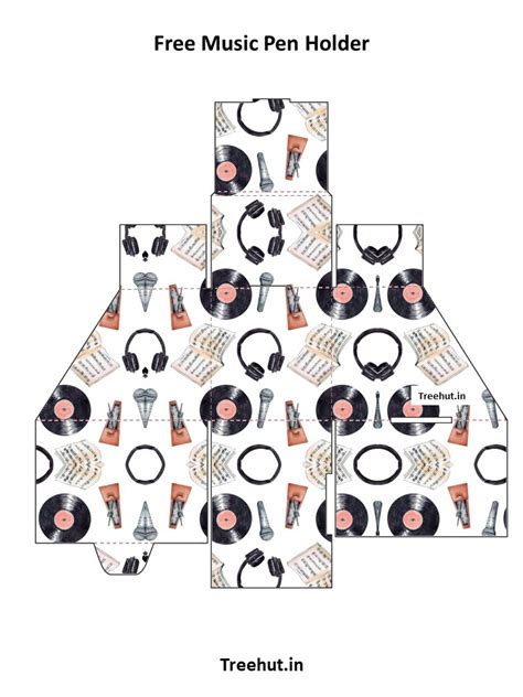 Free Music Bulletin Board Decorations and Craft Printables #344
