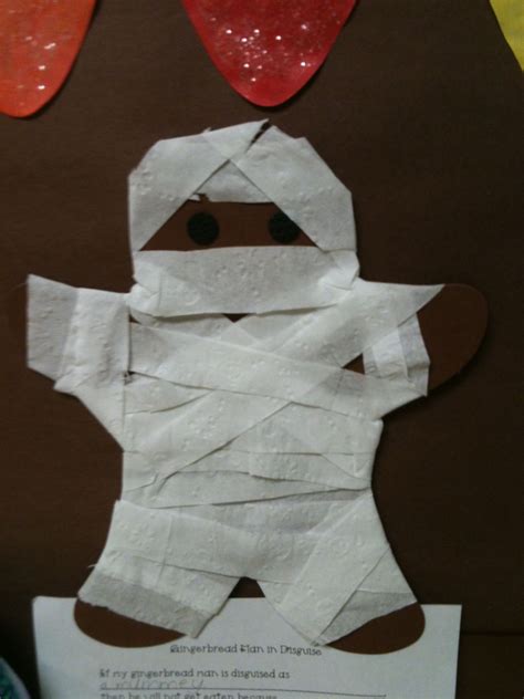 Gingerbread man in disguise! | Gingerbread man crafts, Gingerbread man ...