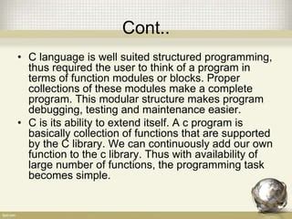 Image result for C Is Well Suited for Structured Programming