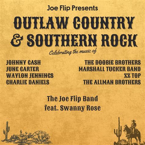 Joe Flip Presents: A Tribute to Outlaw Country & Southern Rock ...